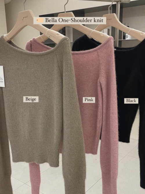 벨라 오프숄더 knit